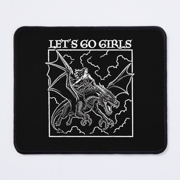 Item preview, Let’s Go Girls Dragon Rider – Fantasy Warrior Woman designed and sold by Rahamkshop.