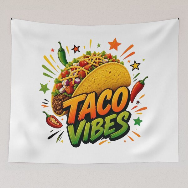 Item preview, Taco Vibes designed and sold by Stylestickers55.