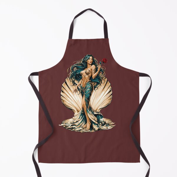 Item preview, Afrodita, diosa del amor y la belleza, emergiendo de una concha marina (PNG). designed and sold by MythicMood.