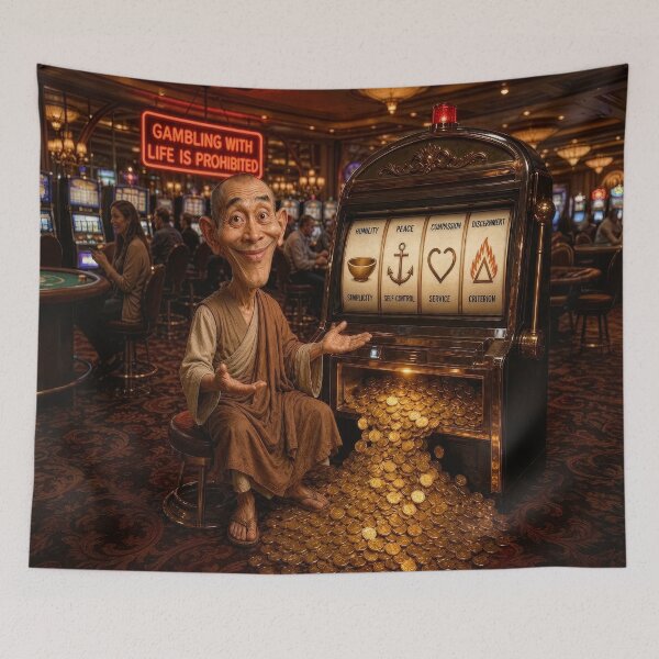 Item preview, Game Room Art Zen Jackpot Fortune designed and sold by The Brother Wu Collection.