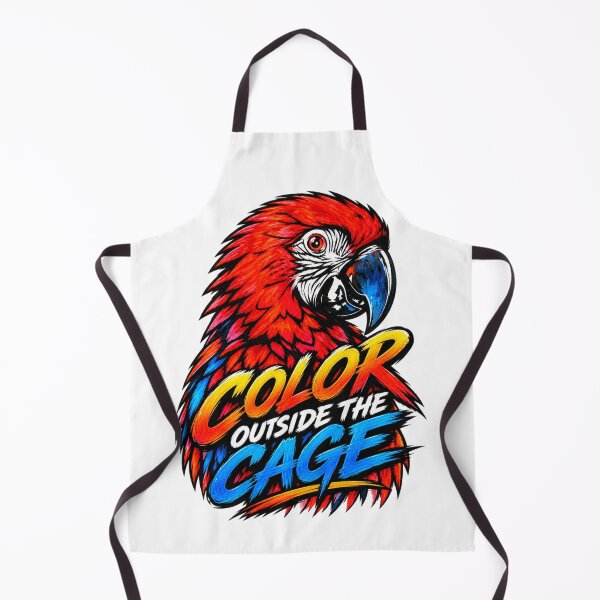 Item preview, Made to Stand Out – Bold Macaw Street Art Design designed and sold by SidneiSampaioStudio.