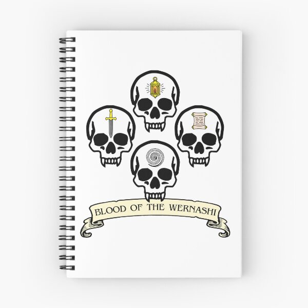 Item preview, The Four Death Gods - Blood of the Wernashi designed and sold by Wernashi.