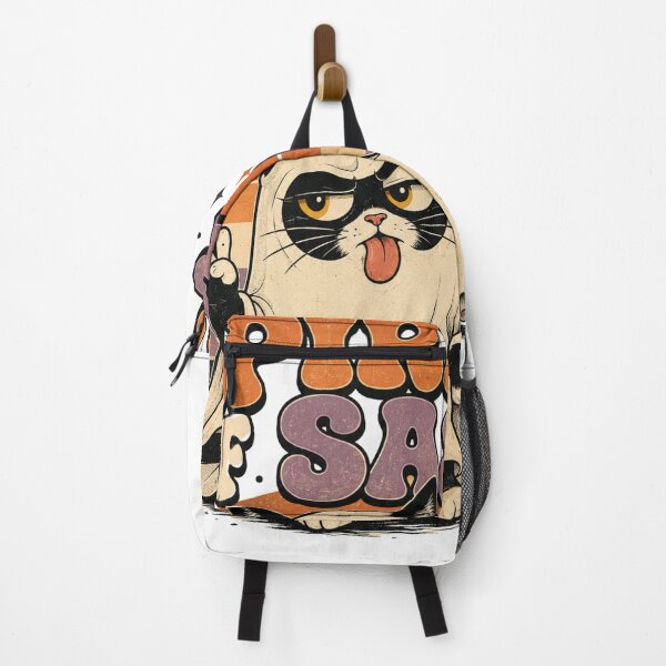 Item preview, Spirit Of Sass Sassy Ghost Cat Funny Halloween Meme designed and sold by Retro Whiskers.