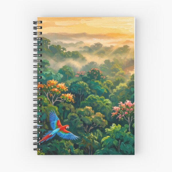 Item preview, Amazon Rainforest Canopy at Sunrise designed and sold by RedPeaStudio.