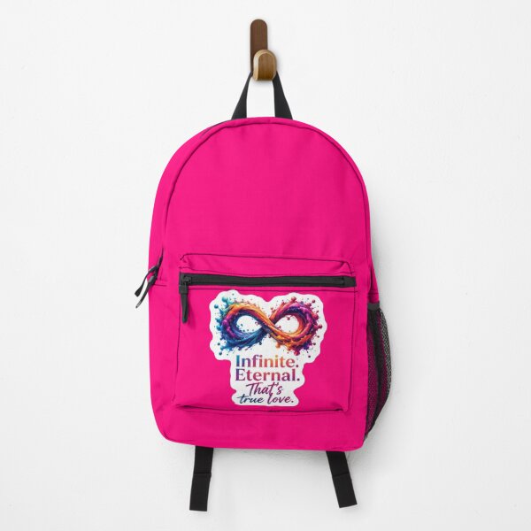 Item preview, Infinite Eternal Thats True Love Colorful Paint Splash Infinity Symbol Sticker designed and sold by Scro-Ciob-Shop.