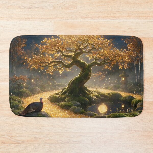 Item preview, November Citrine Zen Garden – Turkey Moon Crystal Art designed and sold by Roanemermaid.