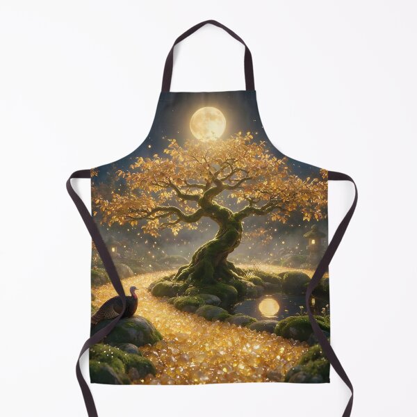 Item preview, November Citrine Zen Garden – Turkey Moon Crystal Art designed and sold by Roanemermaid.