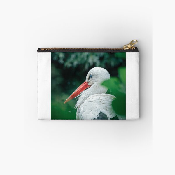 Item preview, white stork portrait designed and sold by Mutezone.
