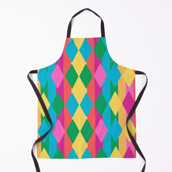 Item preview, Colorful Geometric Harlequin Diamond pattern designed and sold by Hager-AboAllil.