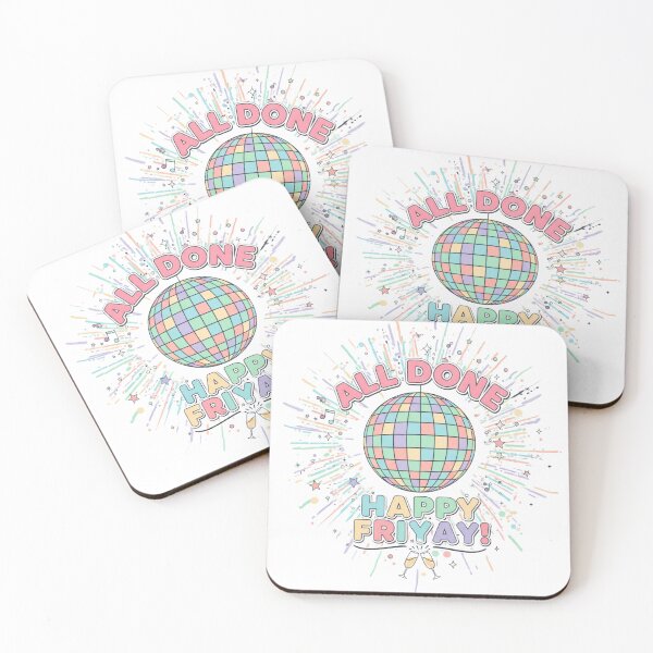 Item preview, All Done Happy Friyay 5 designed and sold by Positive&FunnyThings.