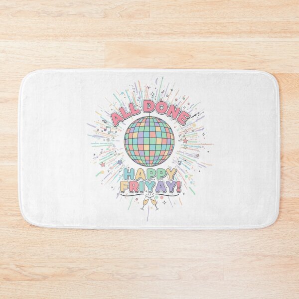 Item preview, All Done Happy Friyay 5 designed and sold by Positive&FunnyThings.