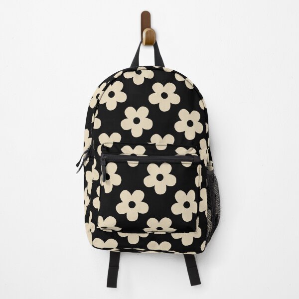 Item preview, Modern Black Cream Flower Gift for Mom Wife or Girls | Preppy Daisy Seamless Pattern Gift For Teacher or Students Vintage Floral designed and sold by VivaFy.