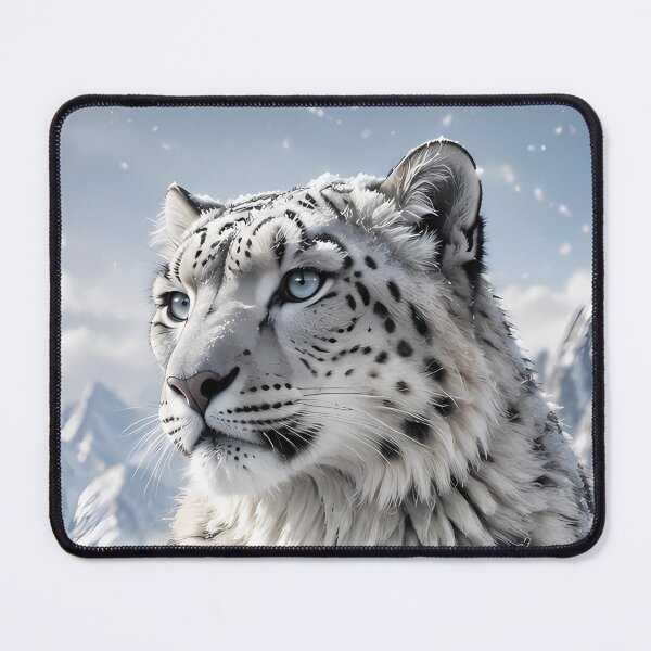 Item preview, Snow Leopard on Himalayan Peak – Majestic Mountain Wildlife designed and sold by ManJiangHong.