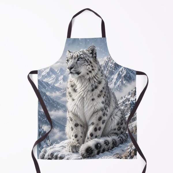 Item preview, Snow Leopard on Himalayan Peak – Majestic Mountain Wildlife designed and sold by ManJiangHong.