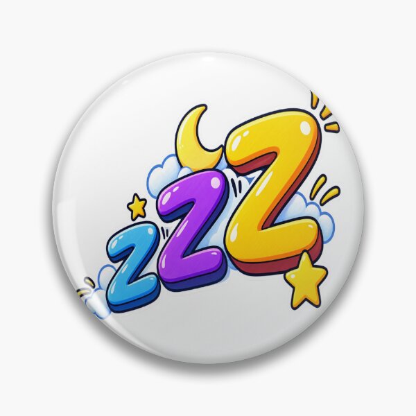 Item preview, Cute Colorful ZZZ Sleepy Vibes – Fun Sleep Sticker designed and sold by Genzfirevibes.
