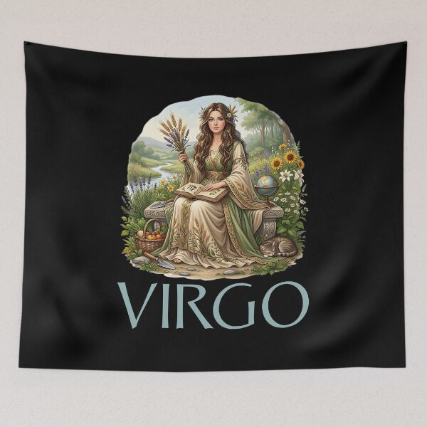 Item preview, Virgo zodiac sign designed and sold by ReneMM.