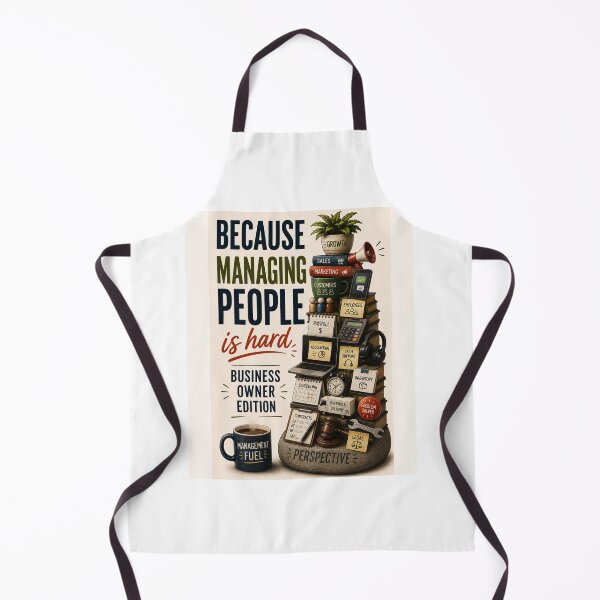 Item preview, Because Managing People is Hard - Business Owner Edition designed and sold by Dr.Carrie'sStore.