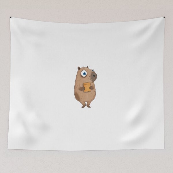 Item preview, Capybara with a Seed Packet designed and sold by The-Art-of-D.