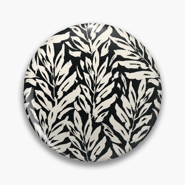 Item preview, Monochrome Botanical Leaf Silhouettes designed and sold by QuietBloom80.