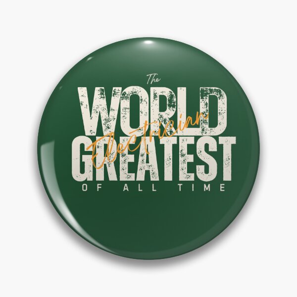 Item preview, World Greatest Electrician - Coworker Last Day  Gift For Student - Artistic Green designed and sold by Doiemacreations.