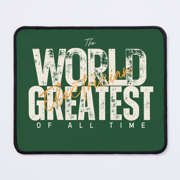 Item preview, World Greatest Electrician - Coworker Last Day Gift For Student - Artistic Green designed and sold by Doiemacreations.