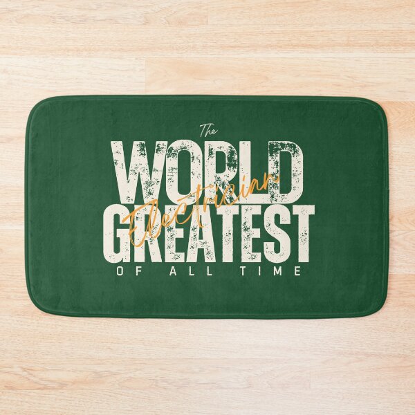 Item preview, World Greatest Electrician - Coworker Last Day  Gift For Student - Artistic Green designed and sold by Doiemacreations.