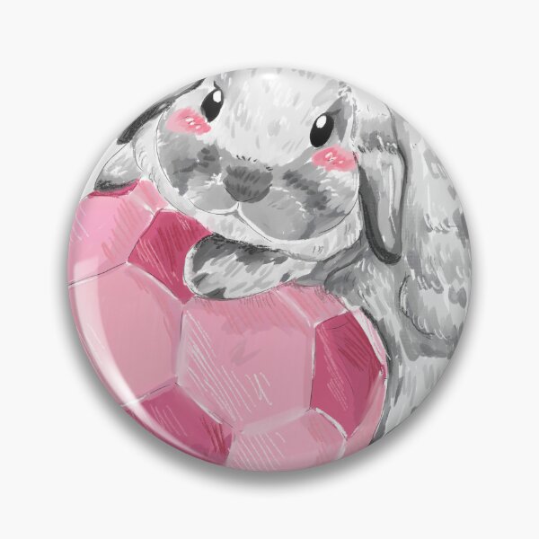 Item preview, alice rabbit hug pink ball. sable holland lop rabbit designed and sold by bunniesmee.