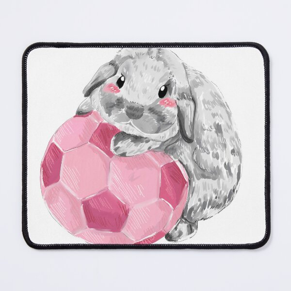 Item preview, alice rabbit hug pink ball. sable holland lop rabbit designed and sold by bunniesmee.