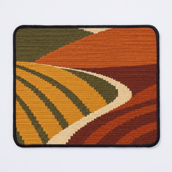 Item preview, Harvest Weave – Woven Autumn Landscape Wall Art designed and sold by astersgraphics.