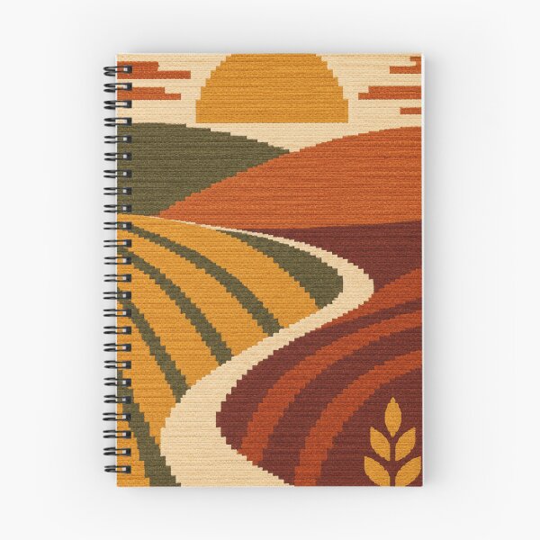 Item preview, Harvest Weave – Woven Autumn Landscape Wall Art designed and sold by astersgraphics.