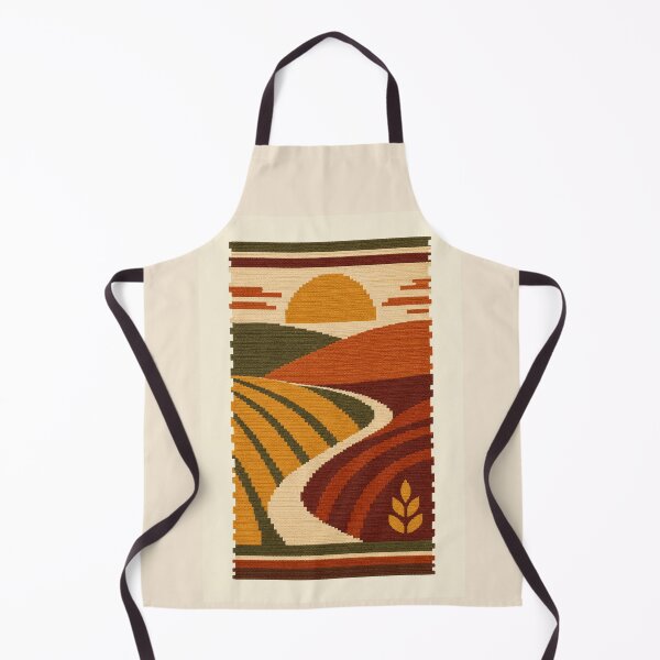 Item preview, Harvest Weave – Woven Autumn Landscape Wall Art designed and sold by astersgraphics.