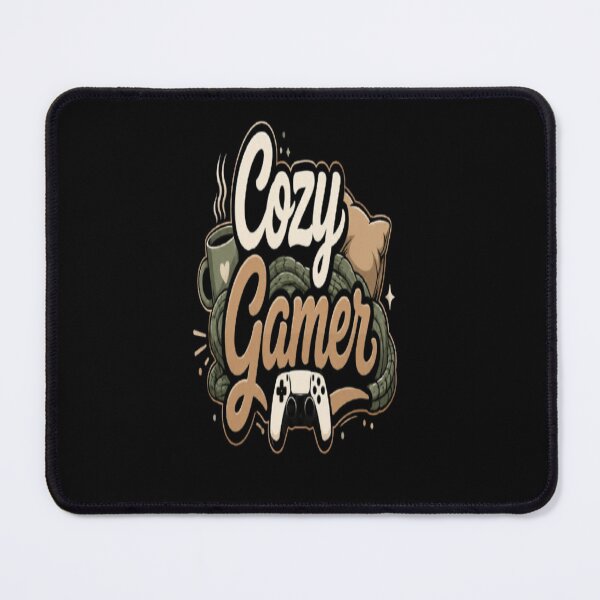 Item preview, Cozy Gamer Cute Gaming Cat & Cozy Gaming Setup designed and sold by v6ziix.