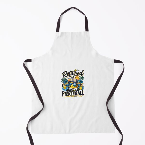 Item preview, Retired and Playing Pickleball – Funny Retirement Pickleball Design designed and sold by MalickaArt.