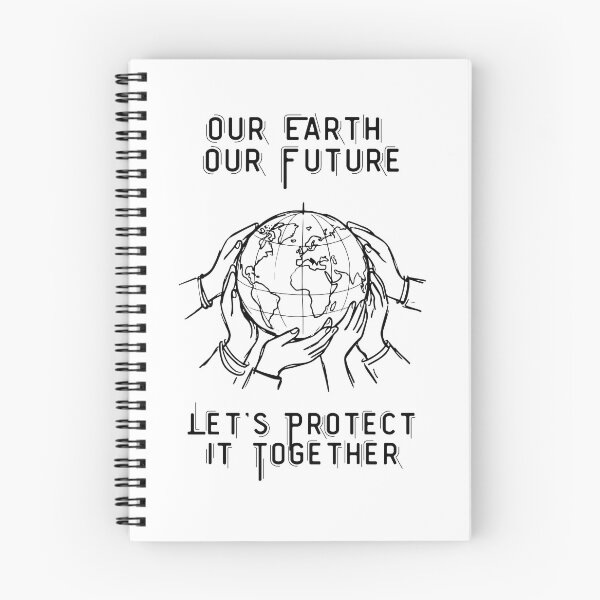 Item preview, Our Earth, Our Future, Let's Protect It Together.   designed and sold by Dinasshop.