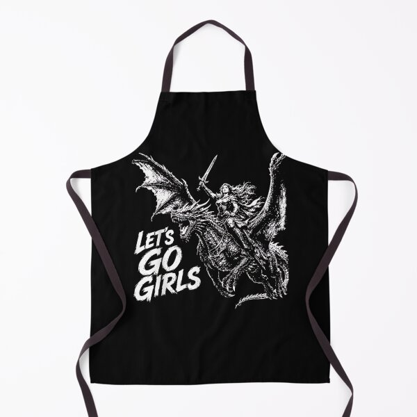 Item preview, Let’s Go Girls Dragon Rider – Fantasy Warrior Woman designed and sold by Rahamkshop.