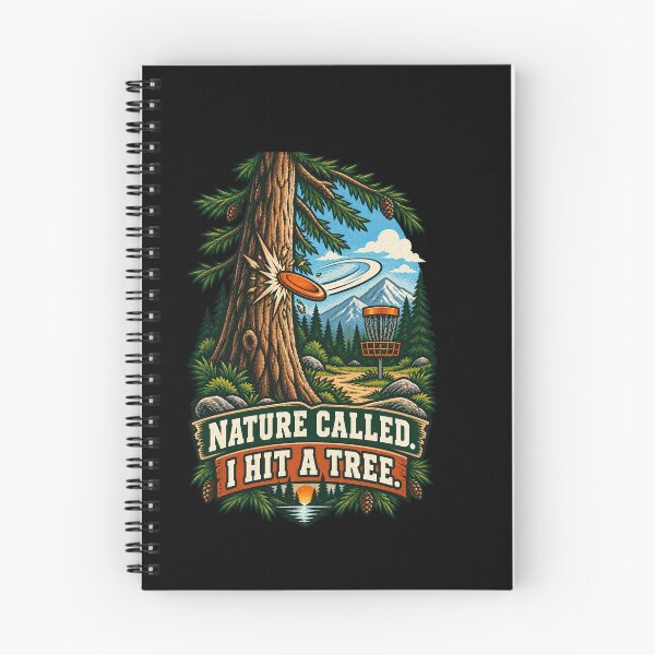 Item preview, Nature Called, I Hit a Tree – Funny Disc Golf Design designed and sold by FreshPixelArt.