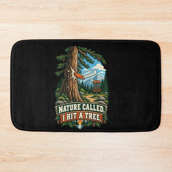 Item preview, Nature Called, I Hit a Tree – Funny Disc Golf Design designed and sold by FreshPixelArt.