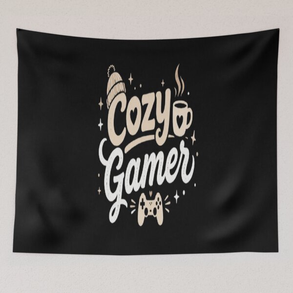 Item preview, Cozy Gamer – Cute Gaming Cat Cozy Gaming Setup designed and sold by v6ziix.
