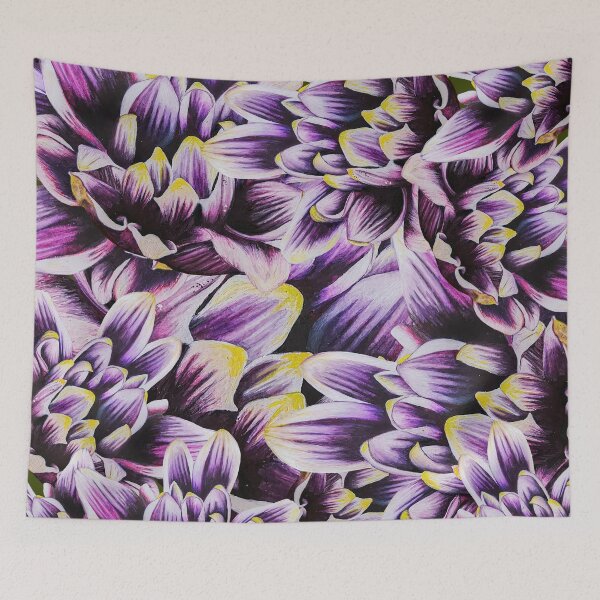 Item preview, Chrysanthemum no leaf collage 7 designed and sold by nastiaart.