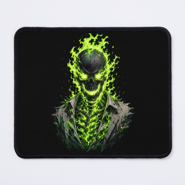 Item preview, Toxic Fire Skeleton in Tattered Suit designed and sold by Munib302.