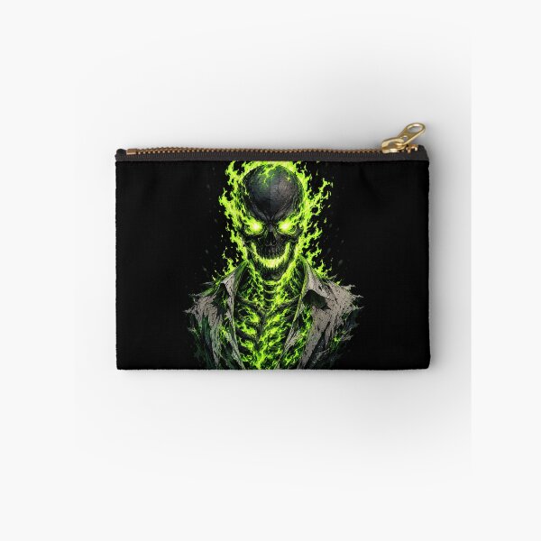 Item preview, Toxic Fire Skeleton in Tattered Suit designed and sold by Munib302.
