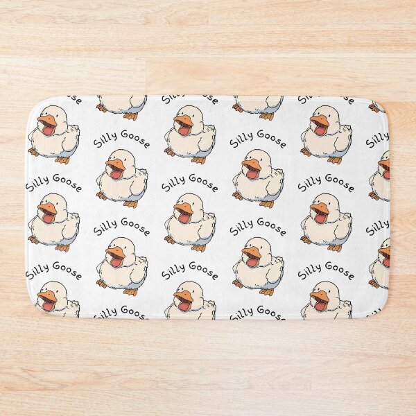 Item preview, Silly Goose Happy White Duck | Cute Sarcastic Animal Art designed and sold by kuwagatamushi.