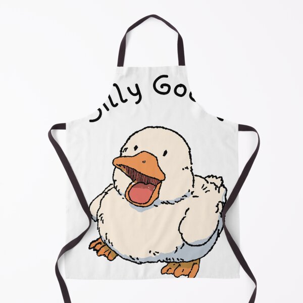 Item preview, Silly Goose Happy White Duck | Cute Sarcastic Animal Art designed and sold by kuwagatamushi.