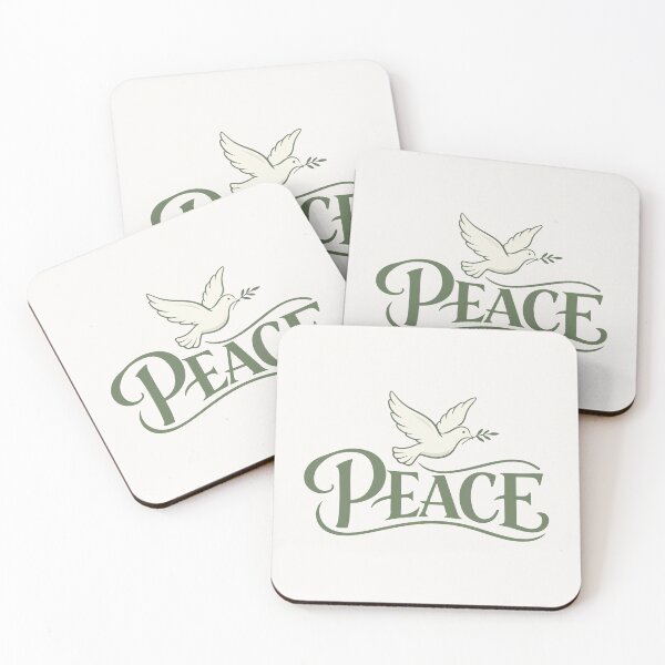 Item preview, Peace Dove Typography  designed and sold by stylishdzign.