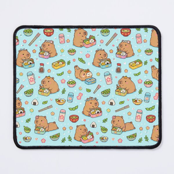 Item preview, Capybara Bento Lunch Pattern designed and sold by Soft Berry Studio.