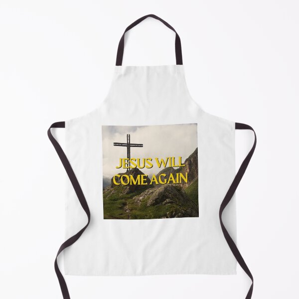 Item preview, Jesus Will Come Again Cross Mountain Nature Faith designed and sold by LensDyn™.