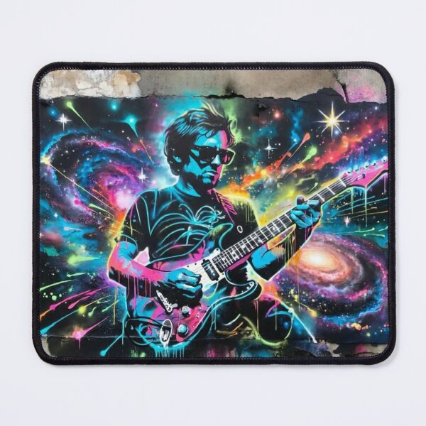 Item preview, Musician performing with an electric guitar designed and sold by recipestv7.