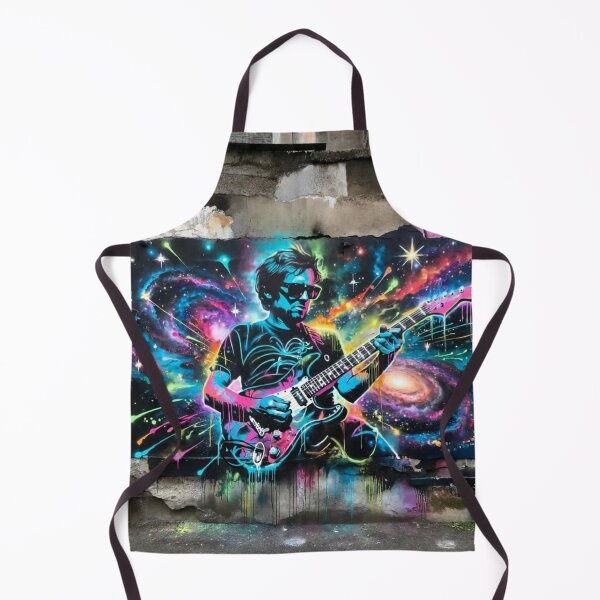 Item preview, Musician performing with an electric guitar designed and sold by recipestv7.