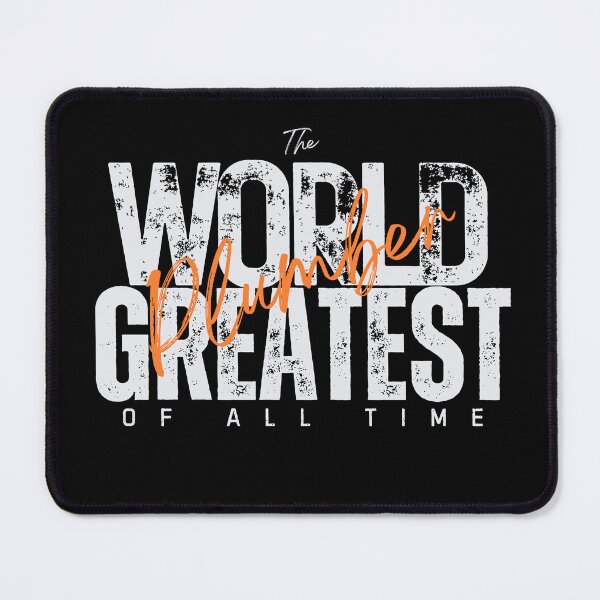 Item preview, World Greatest Plumber - Retirement Farewell Presents For Coworker - Elegant Black designed and sold by Doiemacreations.