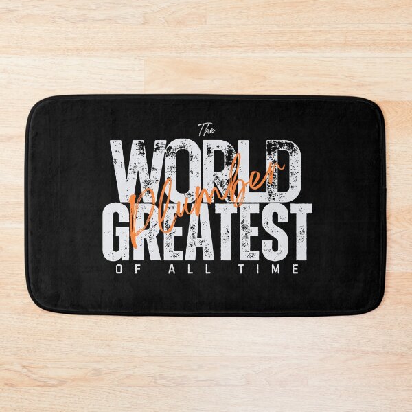 Item preview, World Greatest Plumber - Retirement Farewell Presents For Coworker - Elegant Black designed and sold by Doiemacreations.